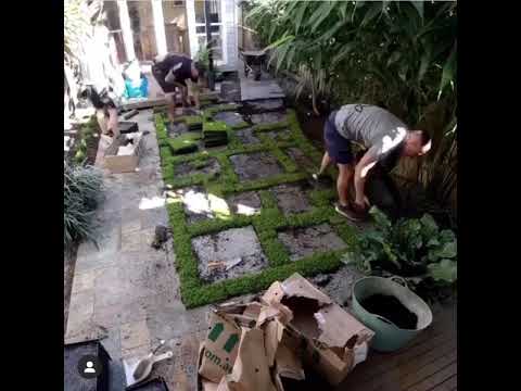 Plant Tiles - the professional landscapers secret! Super easy and instant WOW garden makeover!
